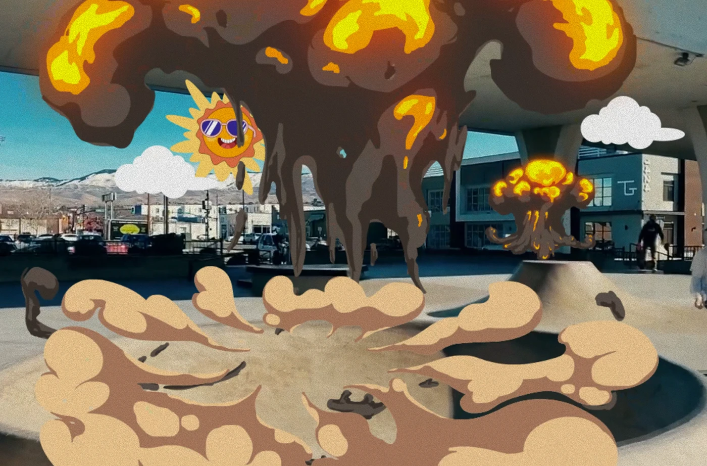 brand film commercial animation live action 2D Animation motion design