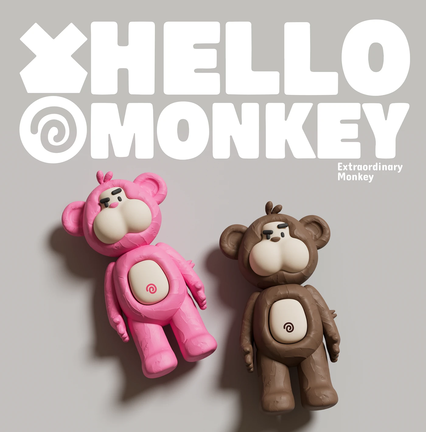 cartoon Mud Monkey Mascot ILLUSTRATION design branding Logo Design Graphic Designer adobe illustrator brand identity