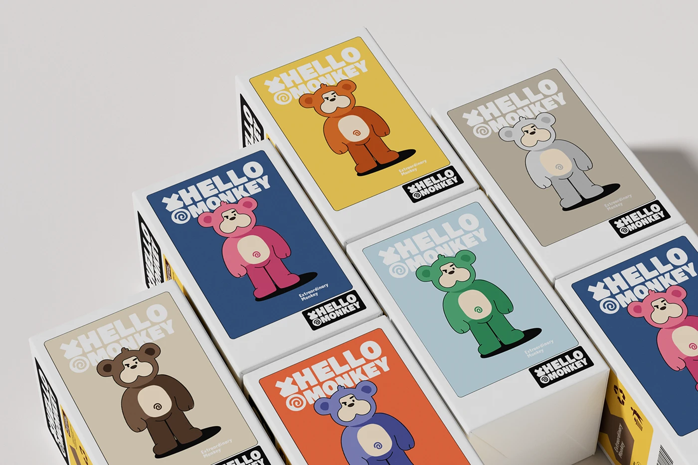 cartoon Mud Monkey Mascot ILLUSTRATION design branding Logo Design Graphic Designer adobe illustrator brand identity
