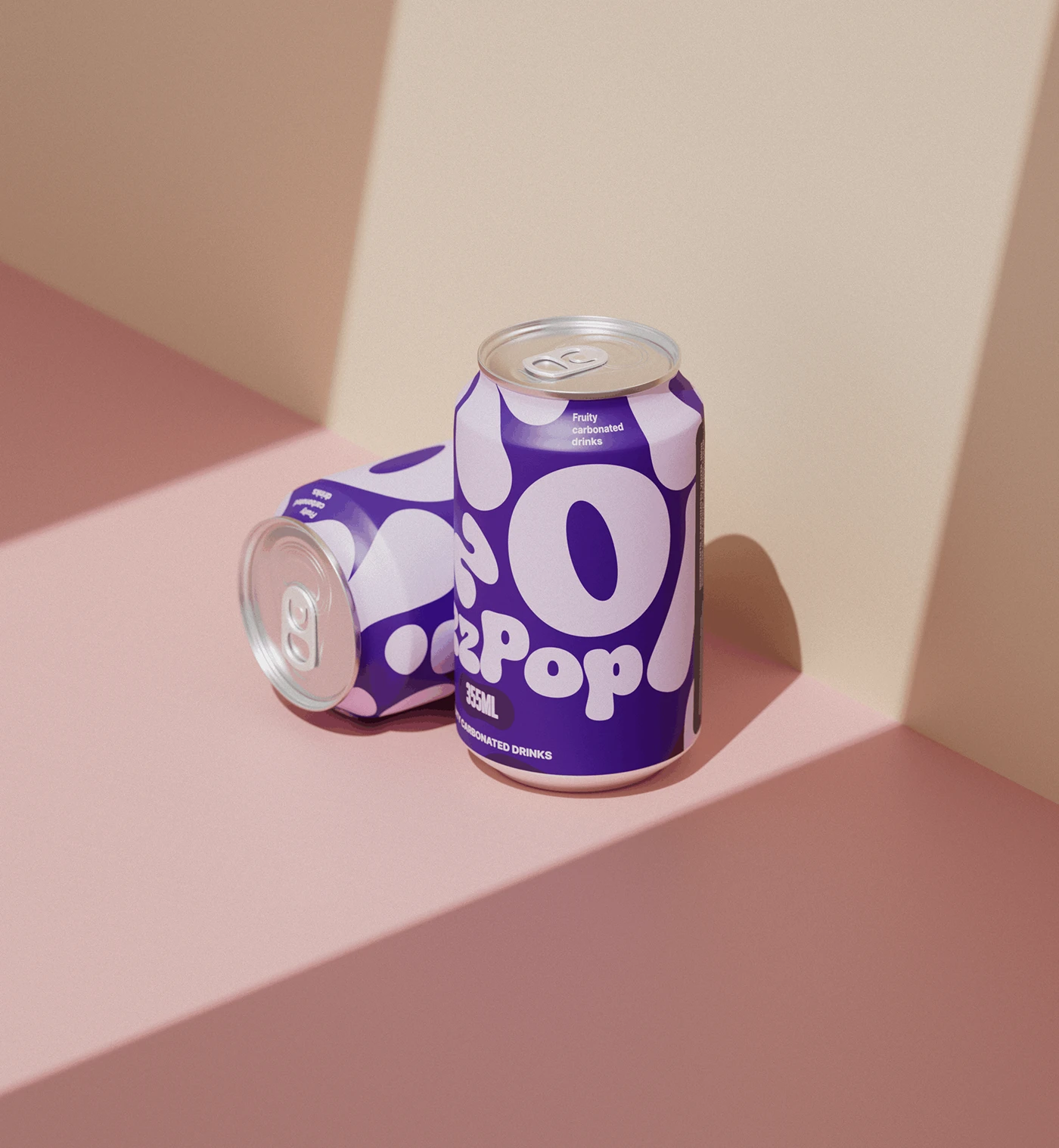 packaging design soda Carbonated drink typography brand identity beverage color system Packaging graphic design