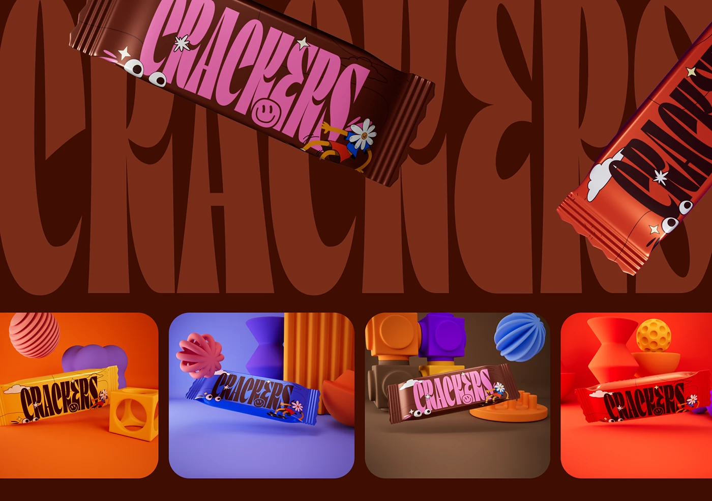 packaging design snack ILLUSTRATION cartoon Retro branding foil packaging graphic design Character design