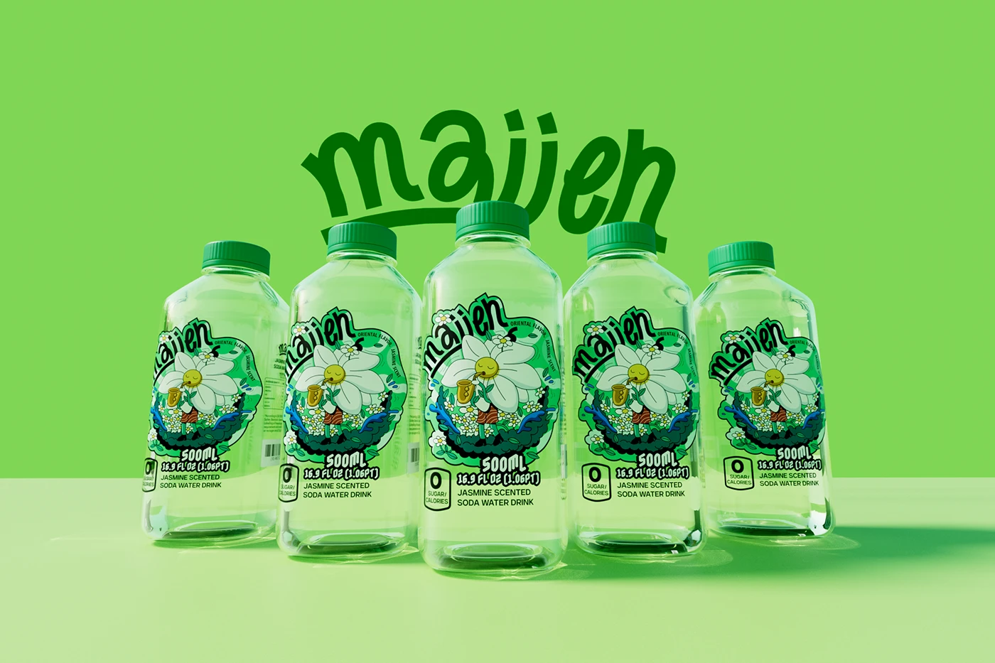 Packaging soda bottle water drink beverage branding  brand identity design ILLUSTRATION 