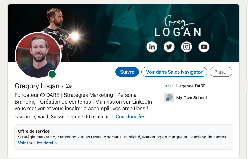 Linkedin photo de profil