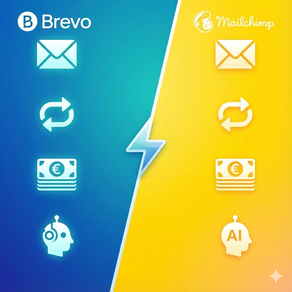 Brevo vs Mailchimp 2026 : comment choisir le meilleur outil email ? 