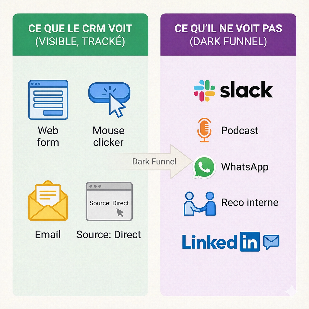 Le Dark Funnel en B2B : définition et méthodes pour le mesurer