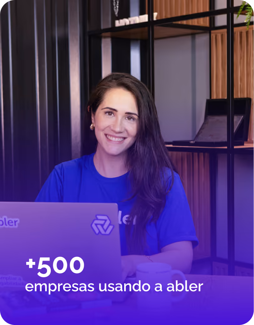 Mais de 500 empresas usando a abler