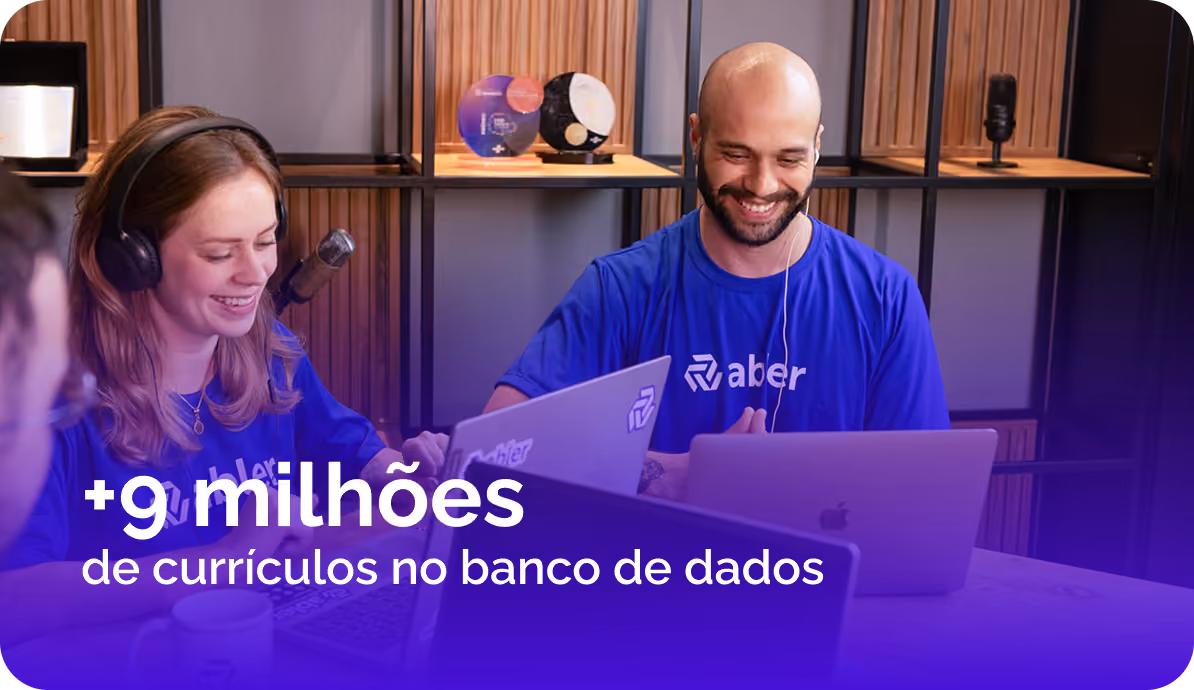 Mais de nove milhões de currículos no banco de dados
