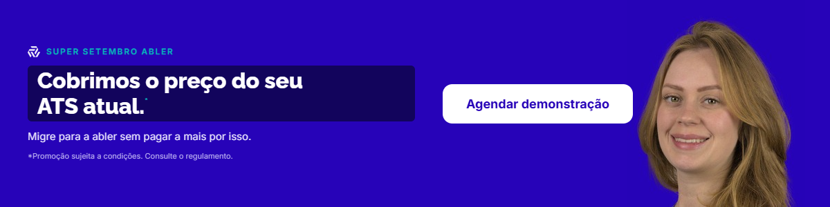 Super Setembro abler: cobrimos o preço do seu ATS atual