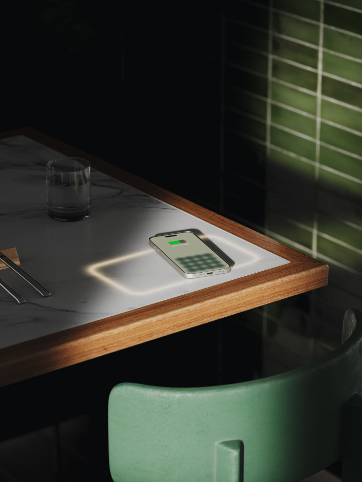FreePower in furniture