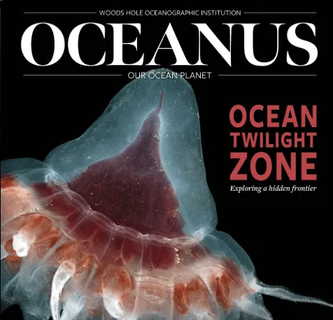 Oceanus Magazine cover