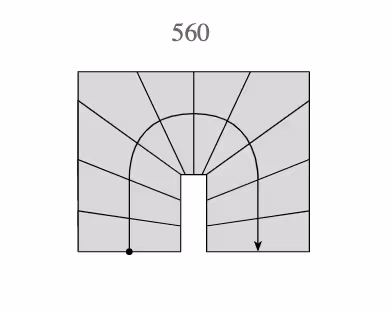 180° svingtrapp