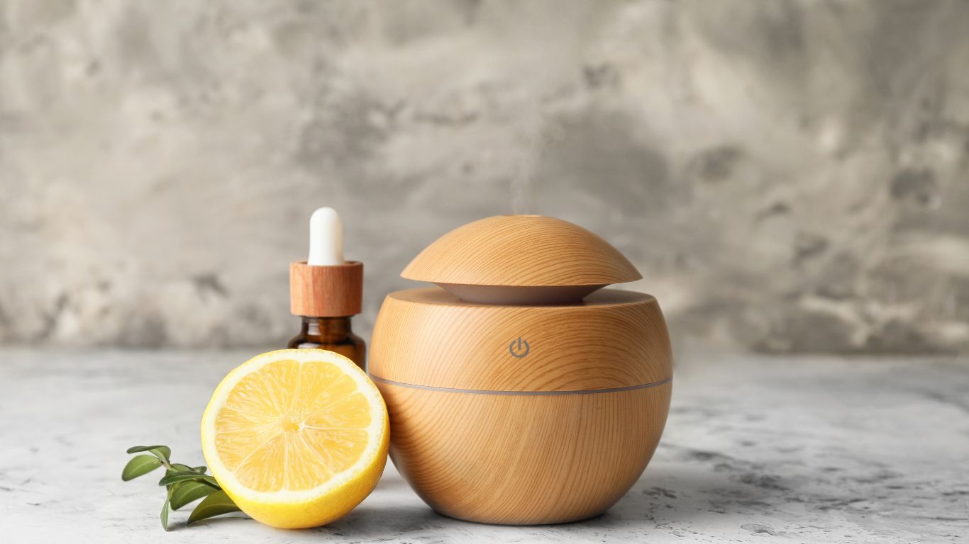 Citrus essential oil and diffuser