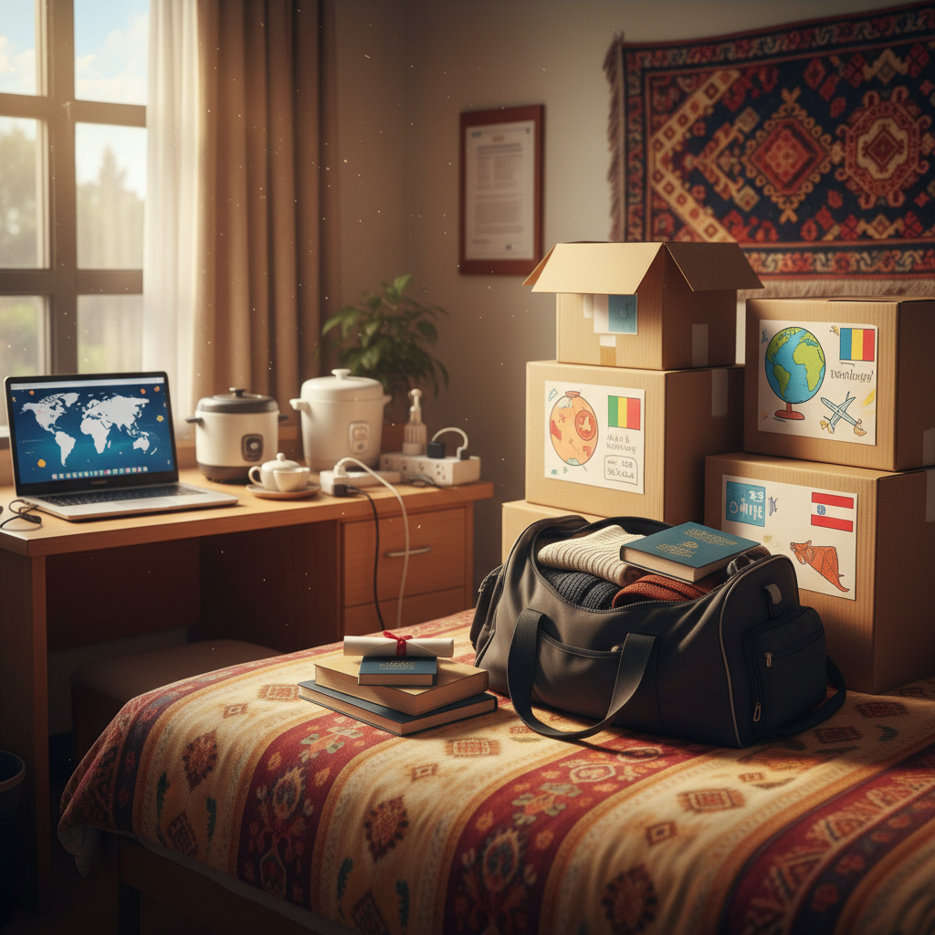 International Student Guide to Shipping Items to US Colleges - college student tips