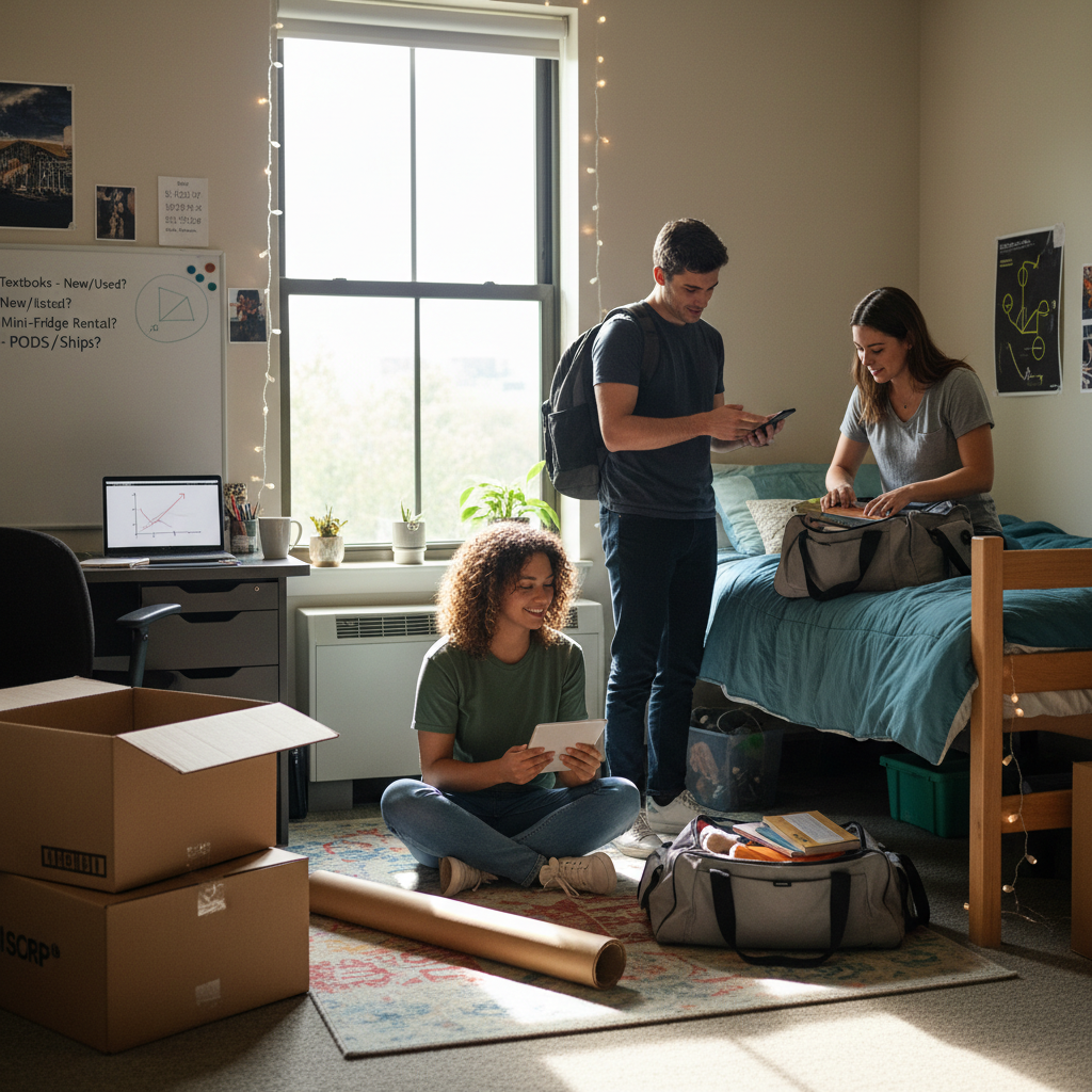 Shipping to College Cost Breakdown and Cheapest Options - college student tips