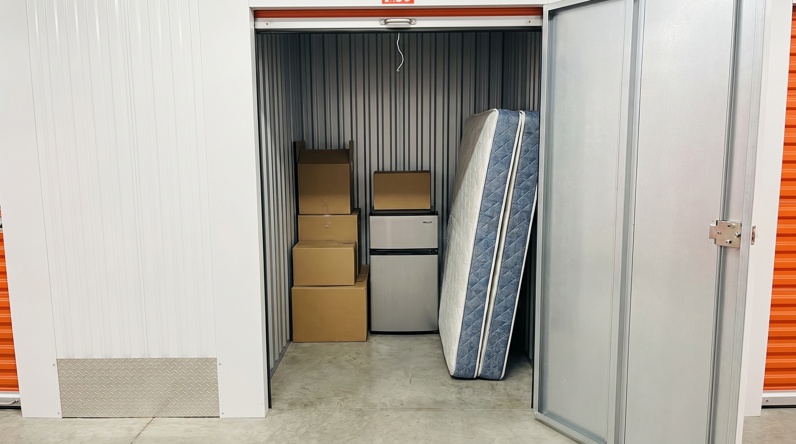 storage unit size comparison college items