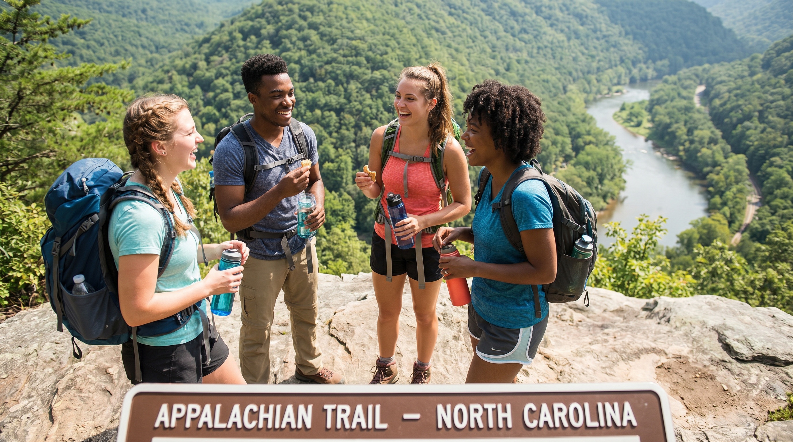 young professionals enjoying outdoor activities in affordable state