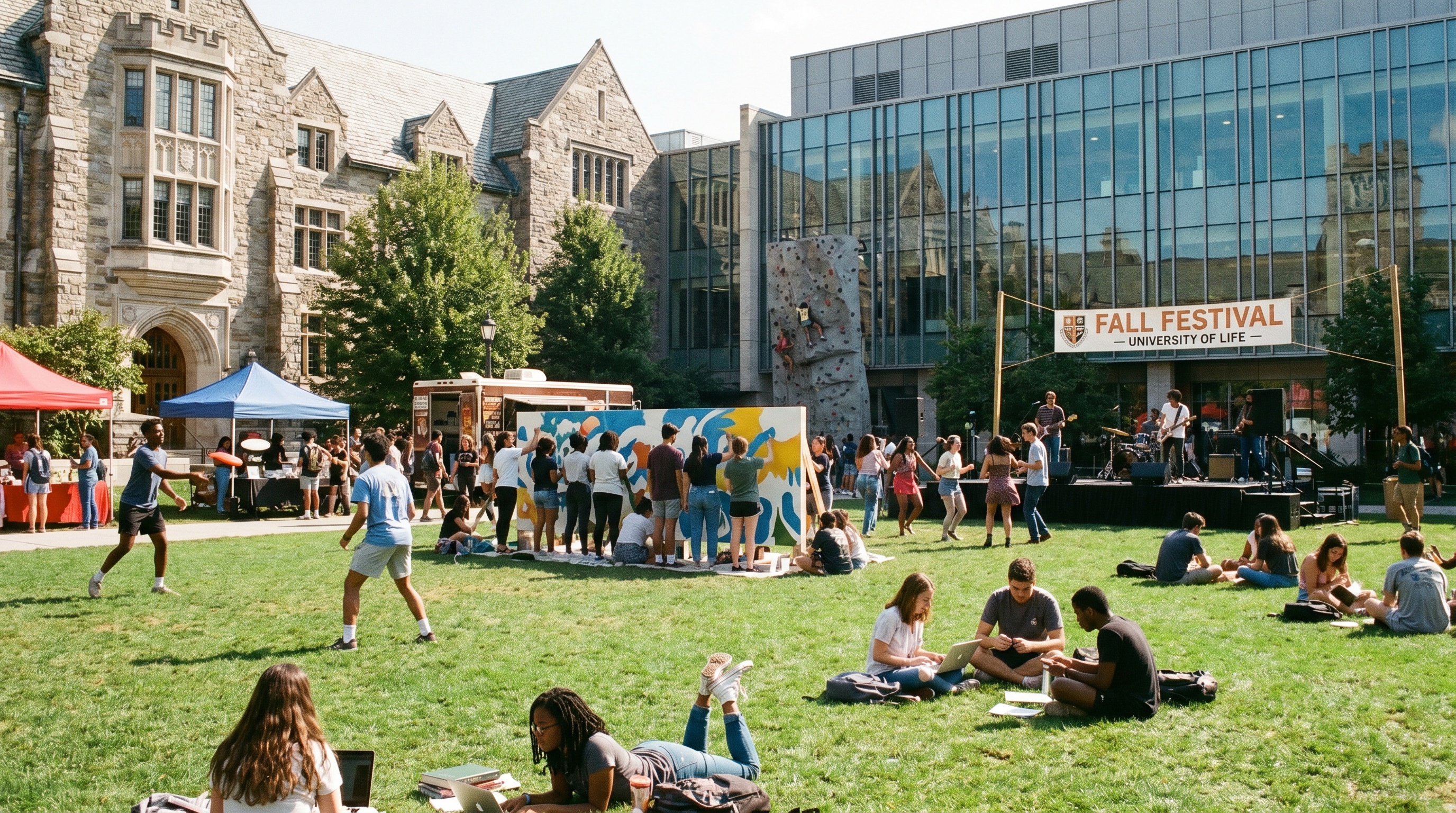 Texas Tech University students campus life in Lubbock