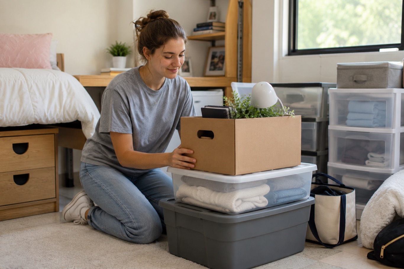 What items are not allowed in storage units
