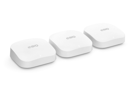 A group of eero Pro 6E devices