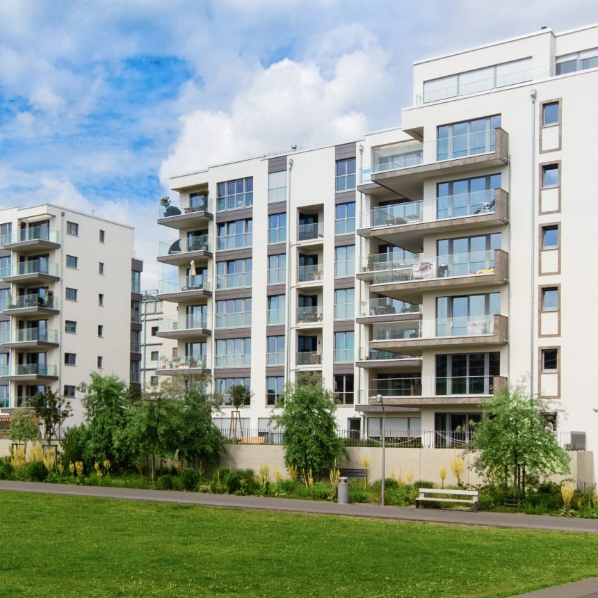 Apartment building complex