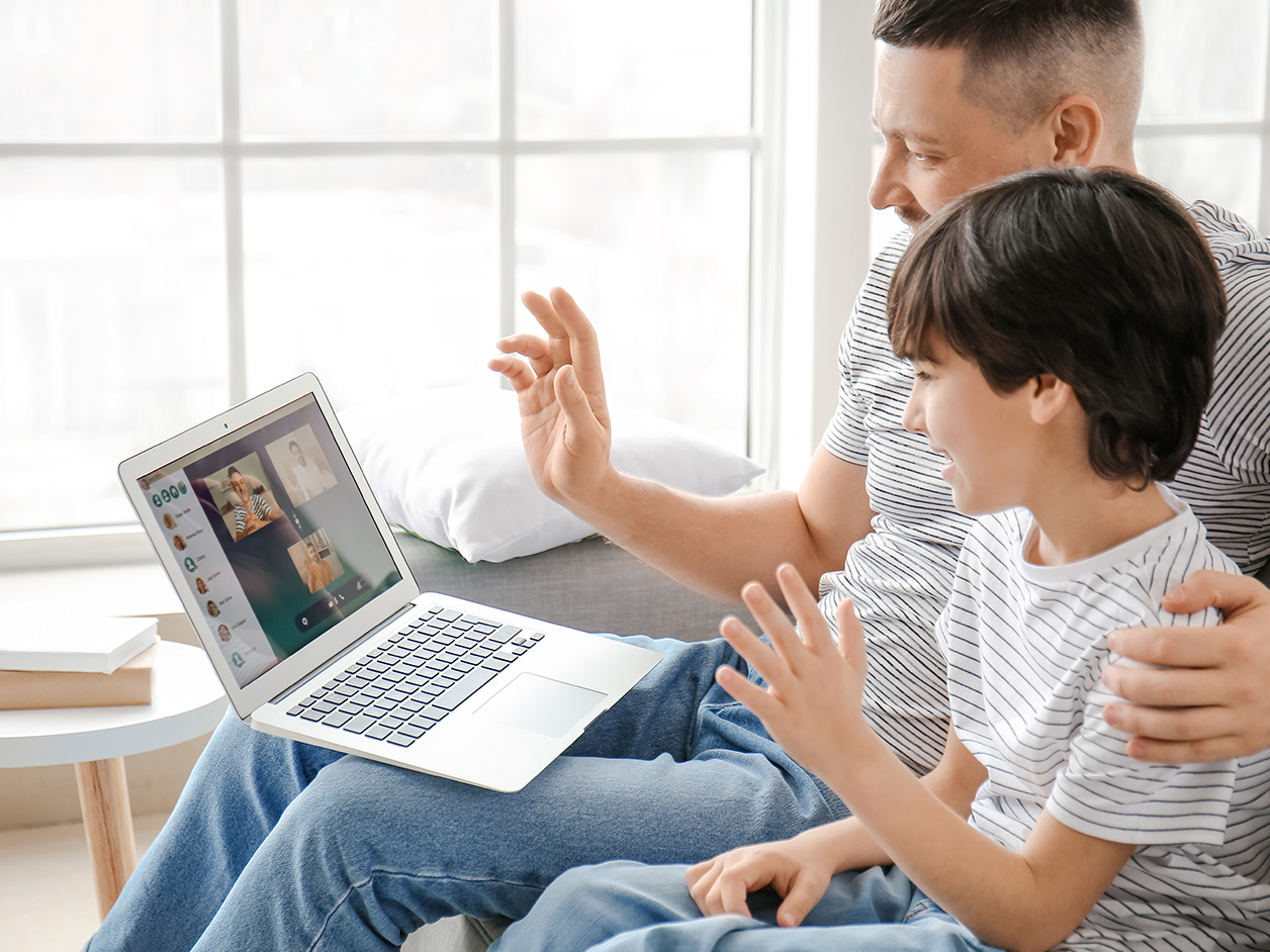 Video chat from home with Ting Internet