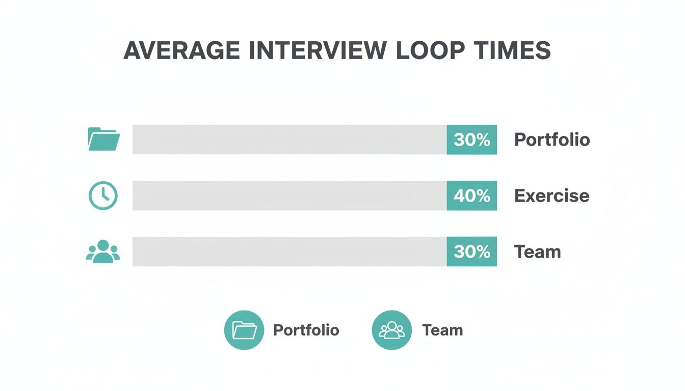 Infographic about hiring product designers