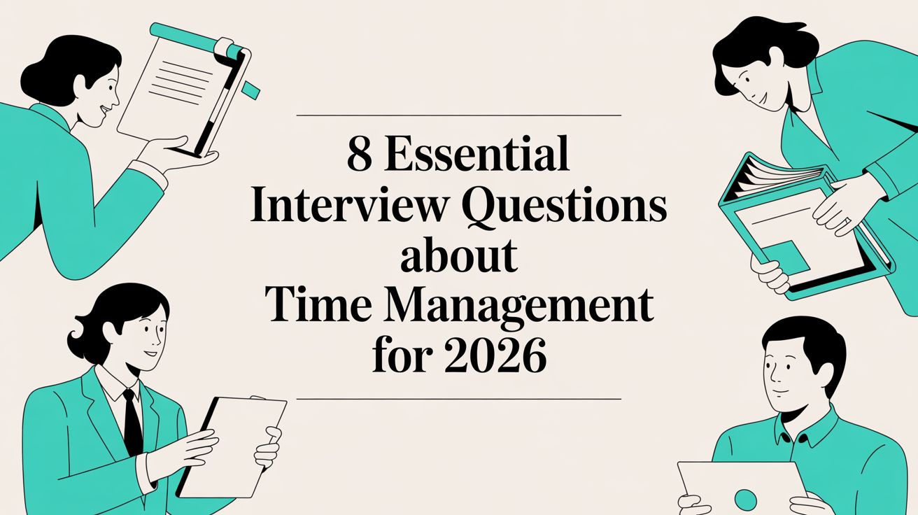8 Essential Interview Questions About Time Management for 2026