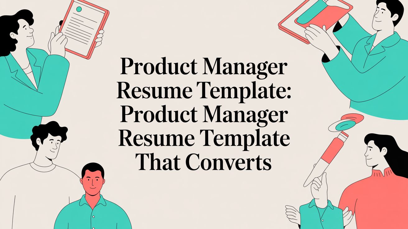 Product Manager Resume Template: A Practical Guide to Getting Hired