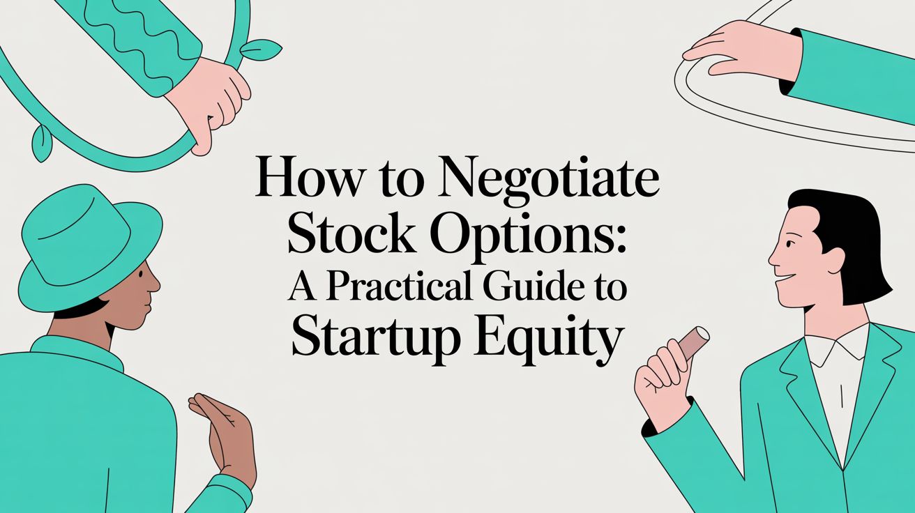 How to Negotiate Stock options: A Practical Guide to Startup Equity