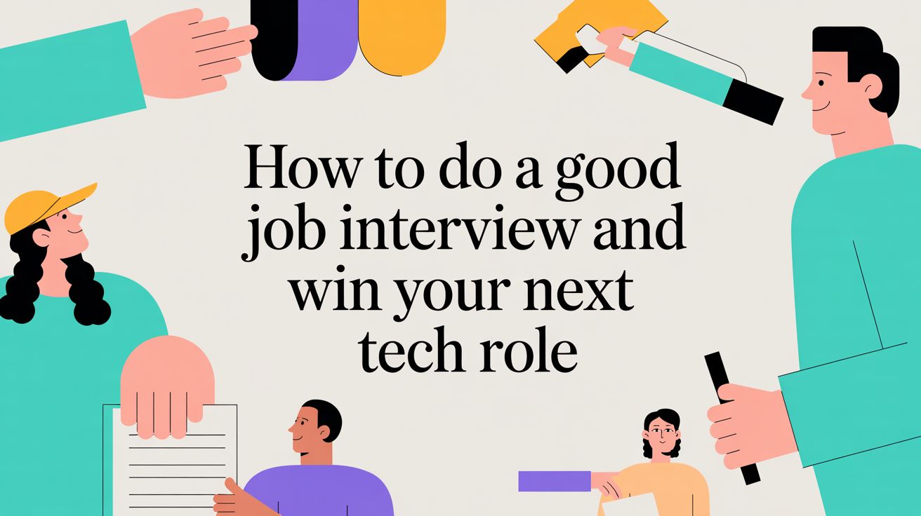 How to Do a Good Job Interview and Win Your Next Tech Role