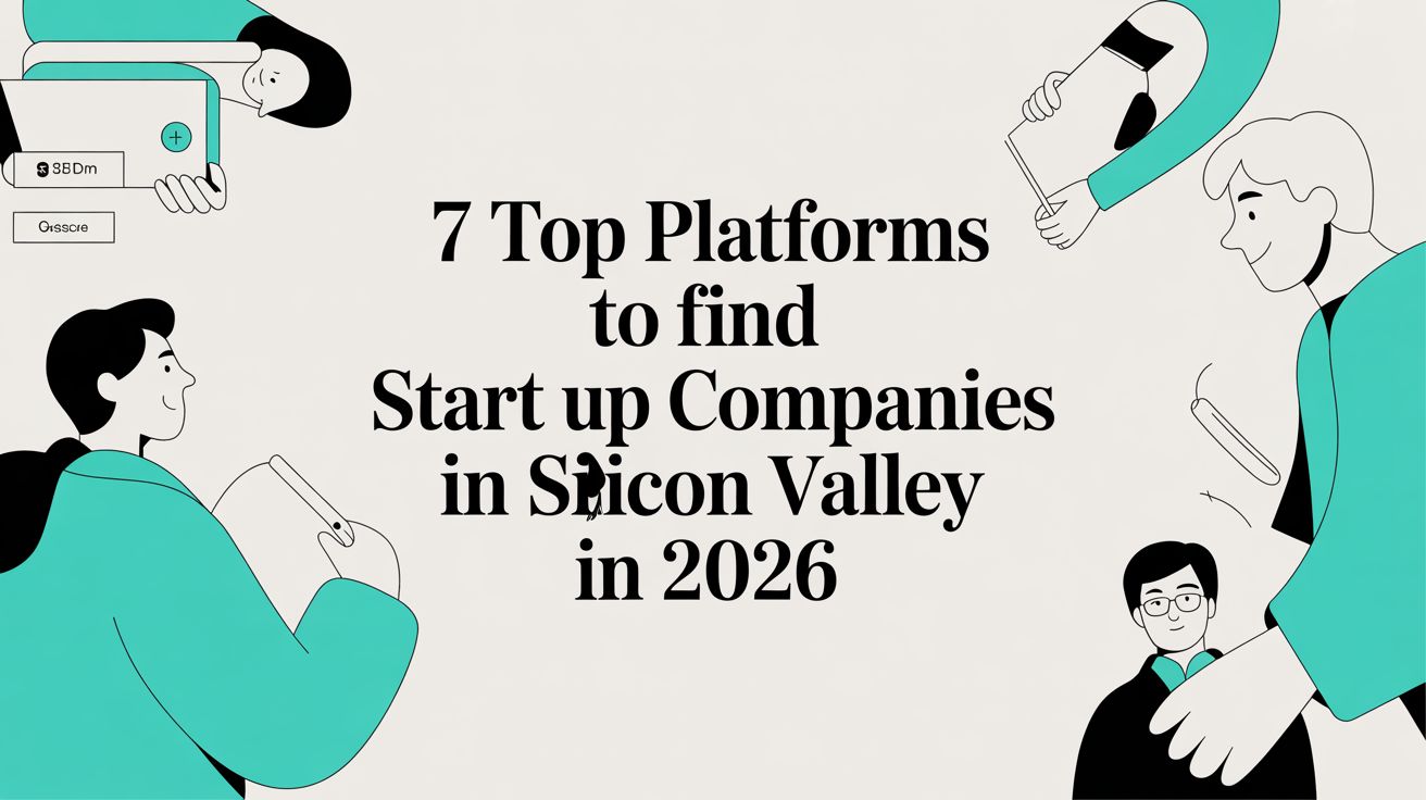 7 Top Platforms to Find Start Up Companies in Silicon Valley in 2026
