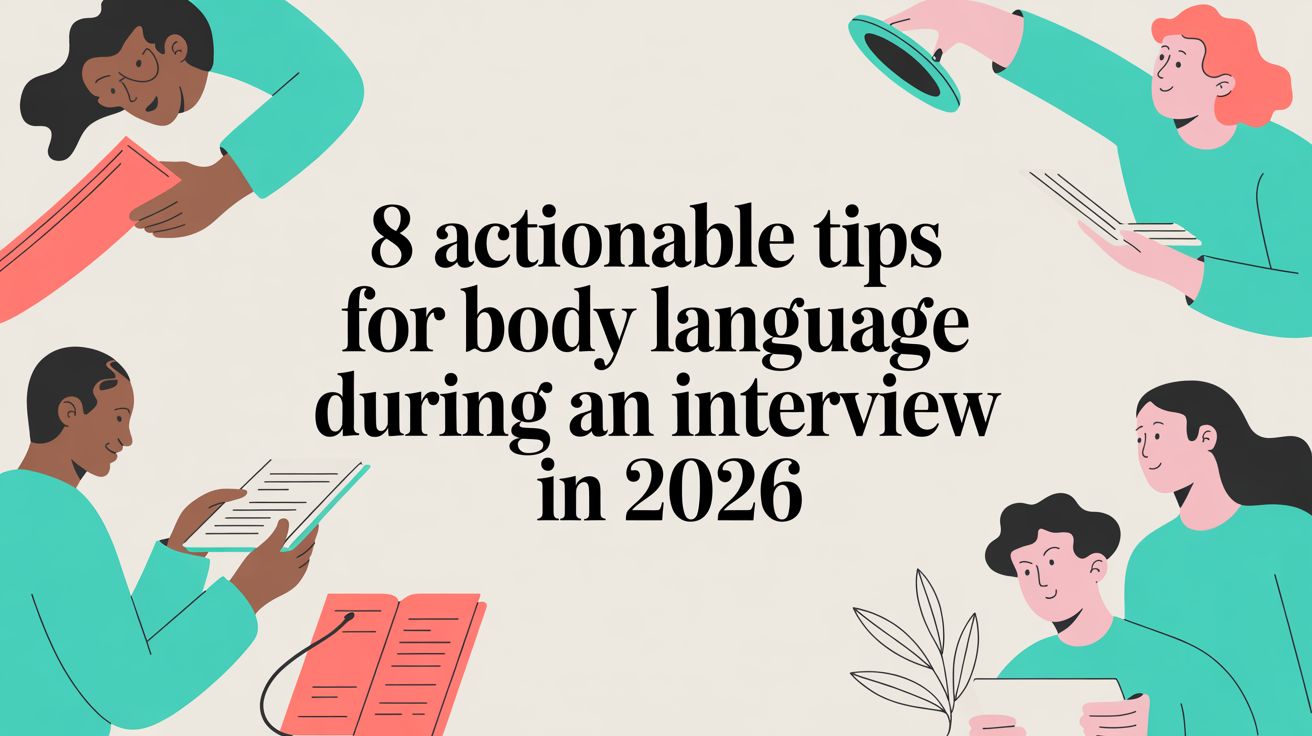 8 Actionable Tips for Body Language During an Interview in 2026