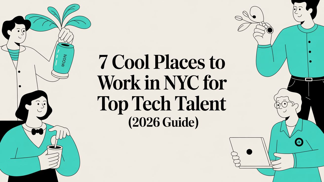 7 Cool Places to Work in NYC for Top Tech Talent (2026 Guide)