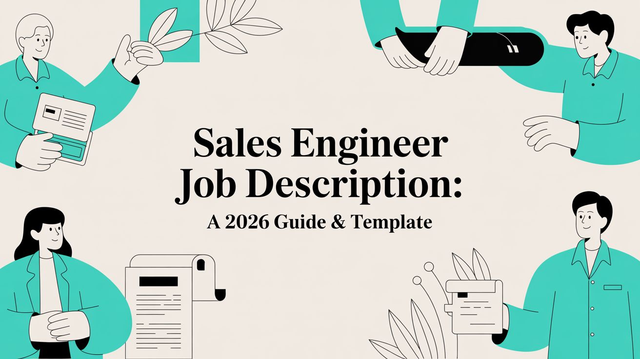 Sales Engineer Job Description: A 2026 Guide & Template