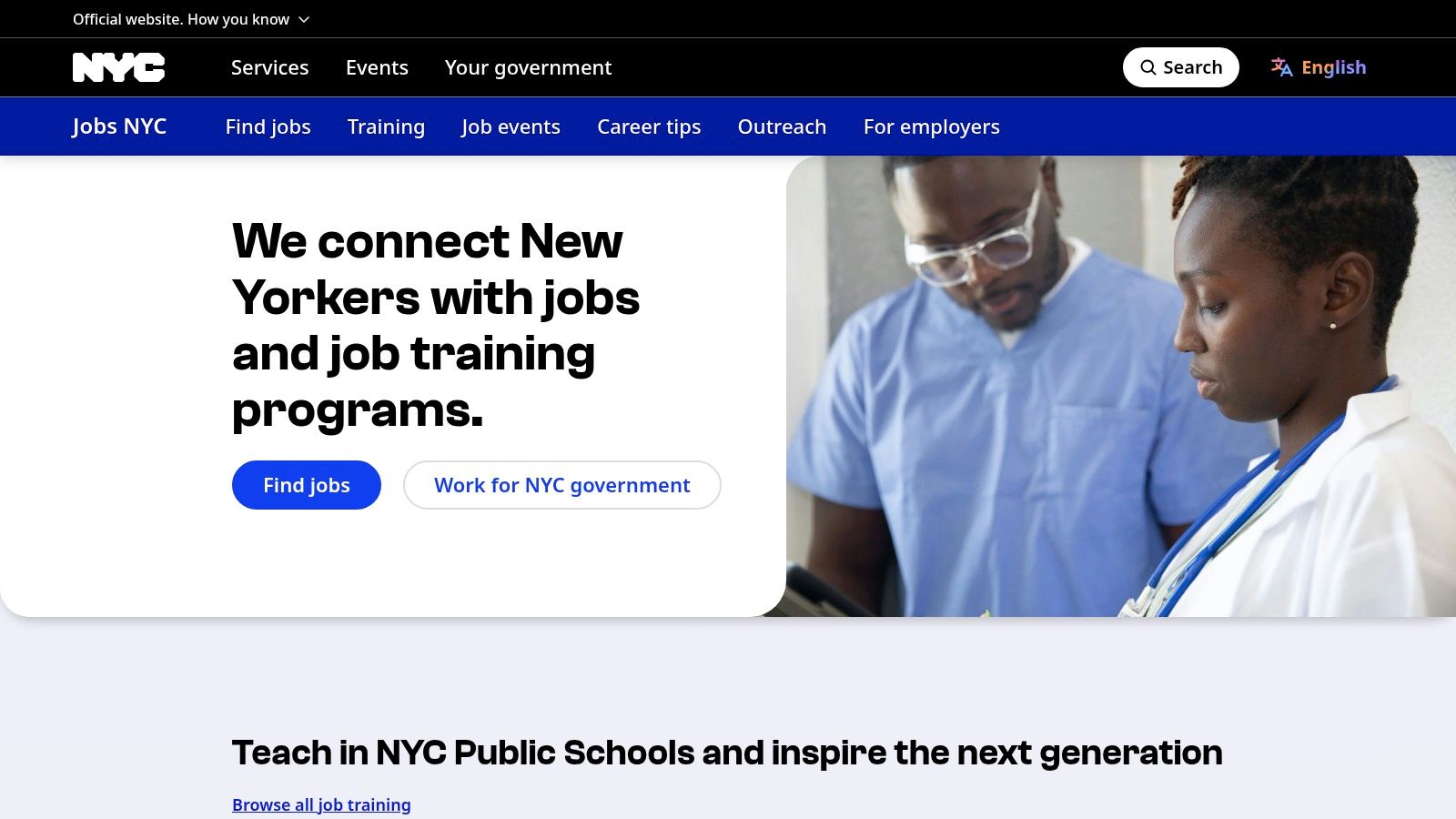 City of New York Jobs (Jobs NYC / CityJobs Portal)