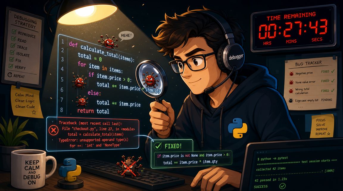 Testing and Debugging Under Pressure