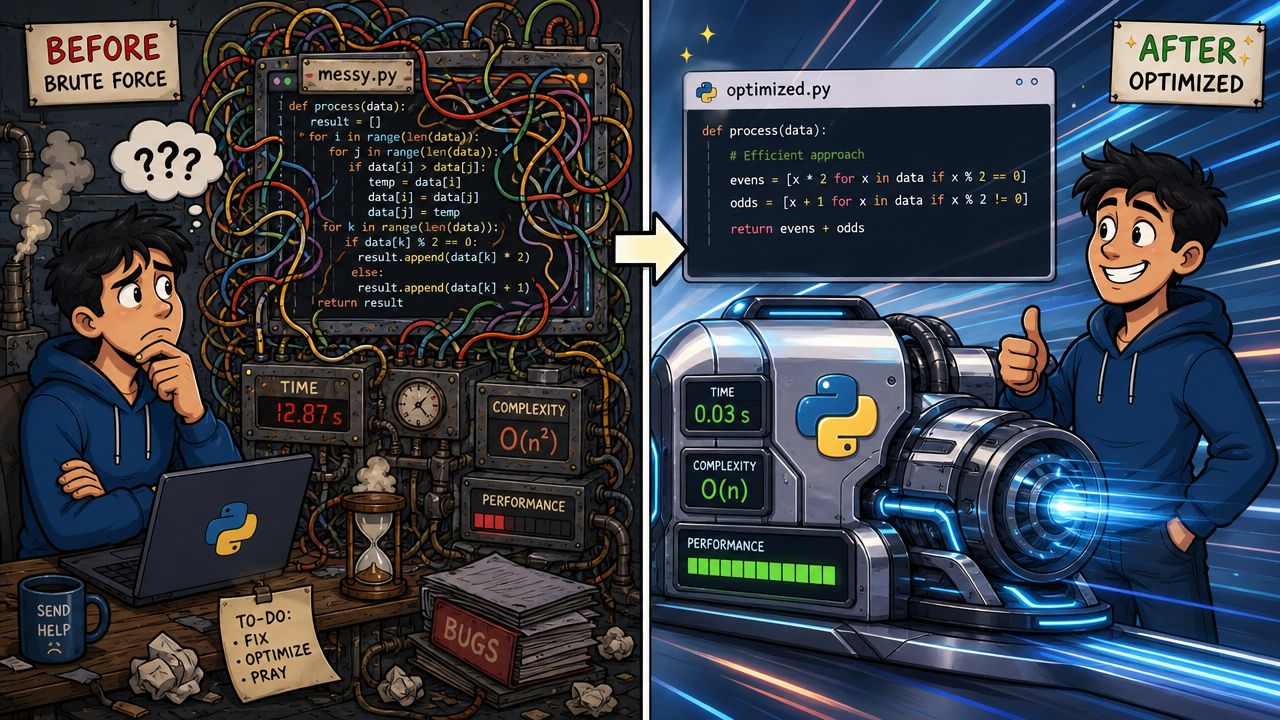 From Brute Force to Optimized Python Code