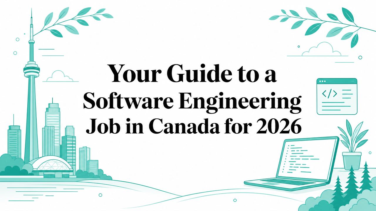 Your Guide to a Software Engineering Job in Canada for 2026