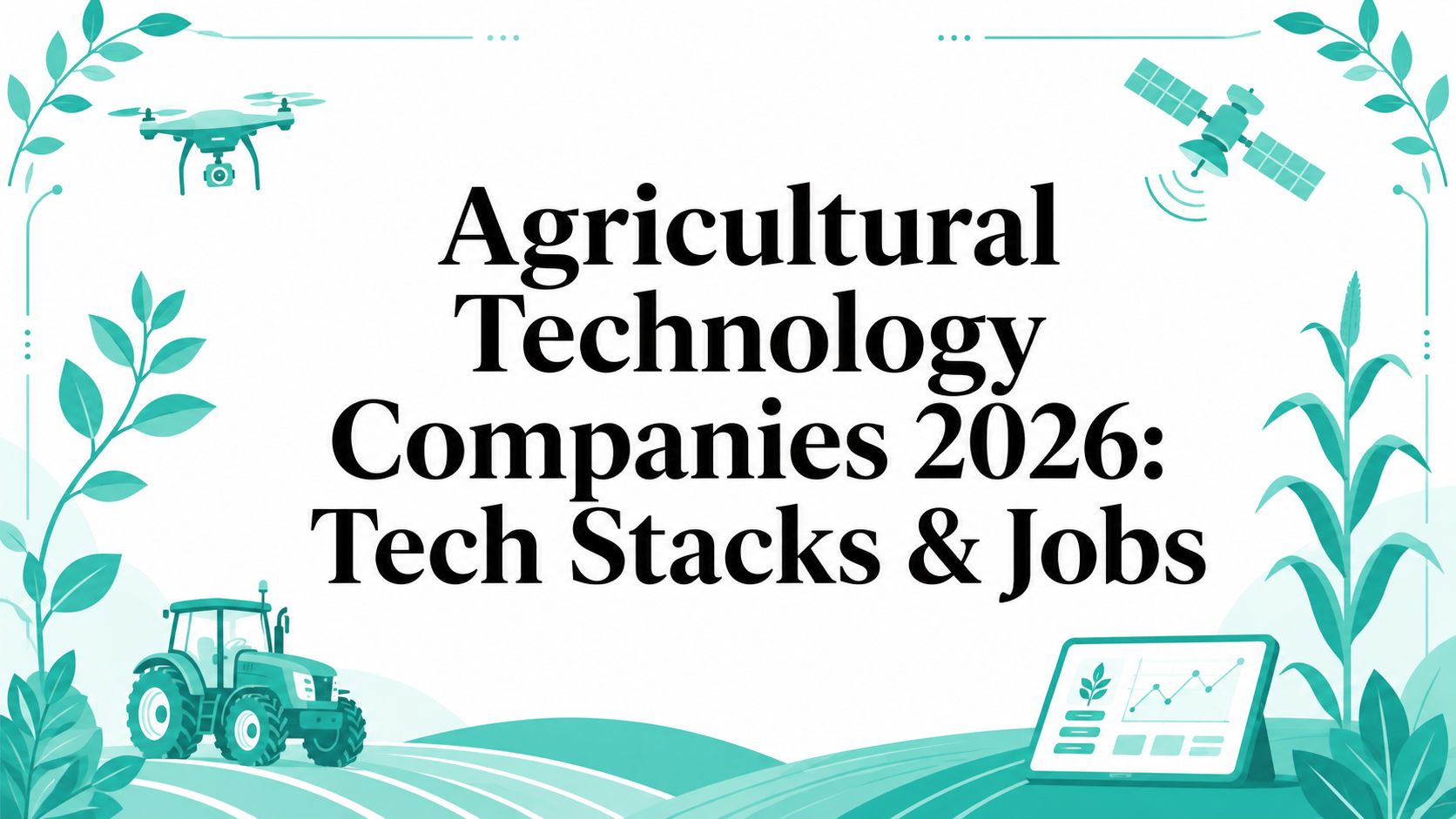 Agricultural Technology Companies 2026: Tech Stacks & Jobs