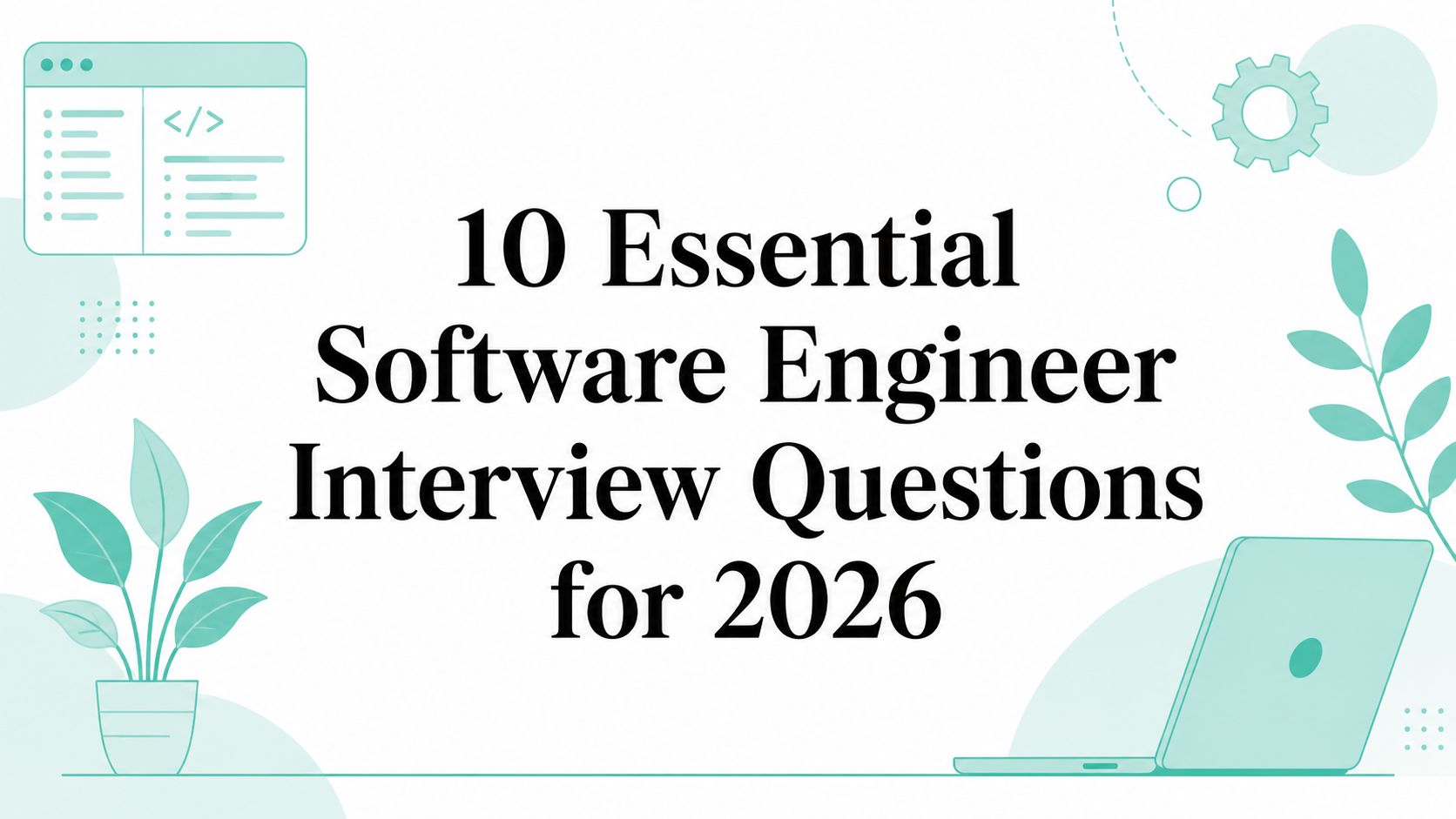 10 Essential Software Engineer Interview Questions for 2026