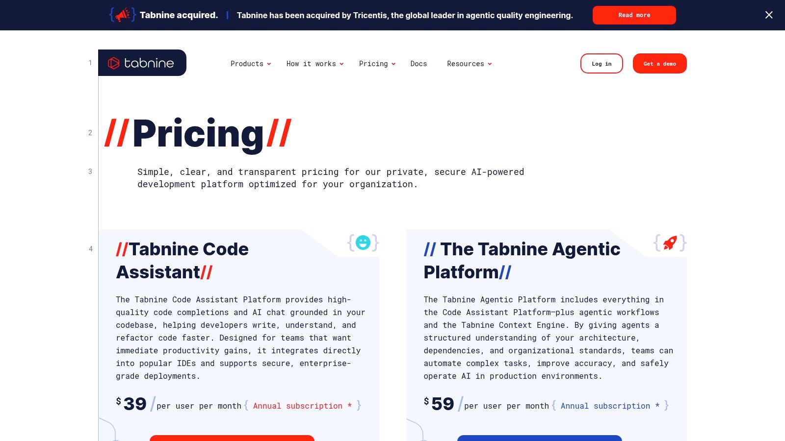 Tabnine (now part of Tricentis)
