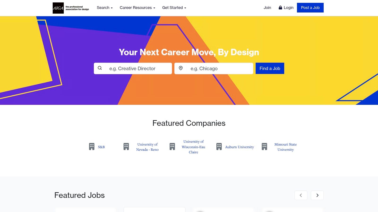 AIGA Design Jobs (AIGA Career Center)