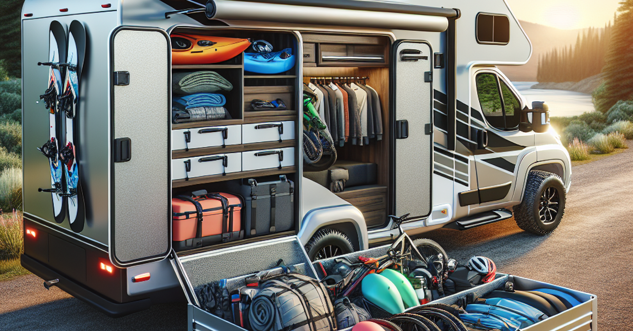 10 Adventure-Ready RVs with Built-In Sports Equipment Storage
