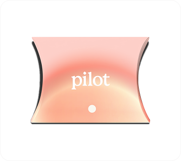 A package containing Pilot's Defence Plan hair loss treatment