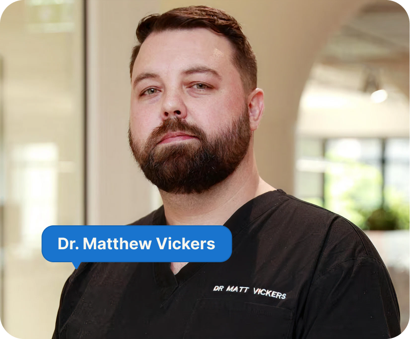 Clinical Director of Pilot Dr Matthew Vickers