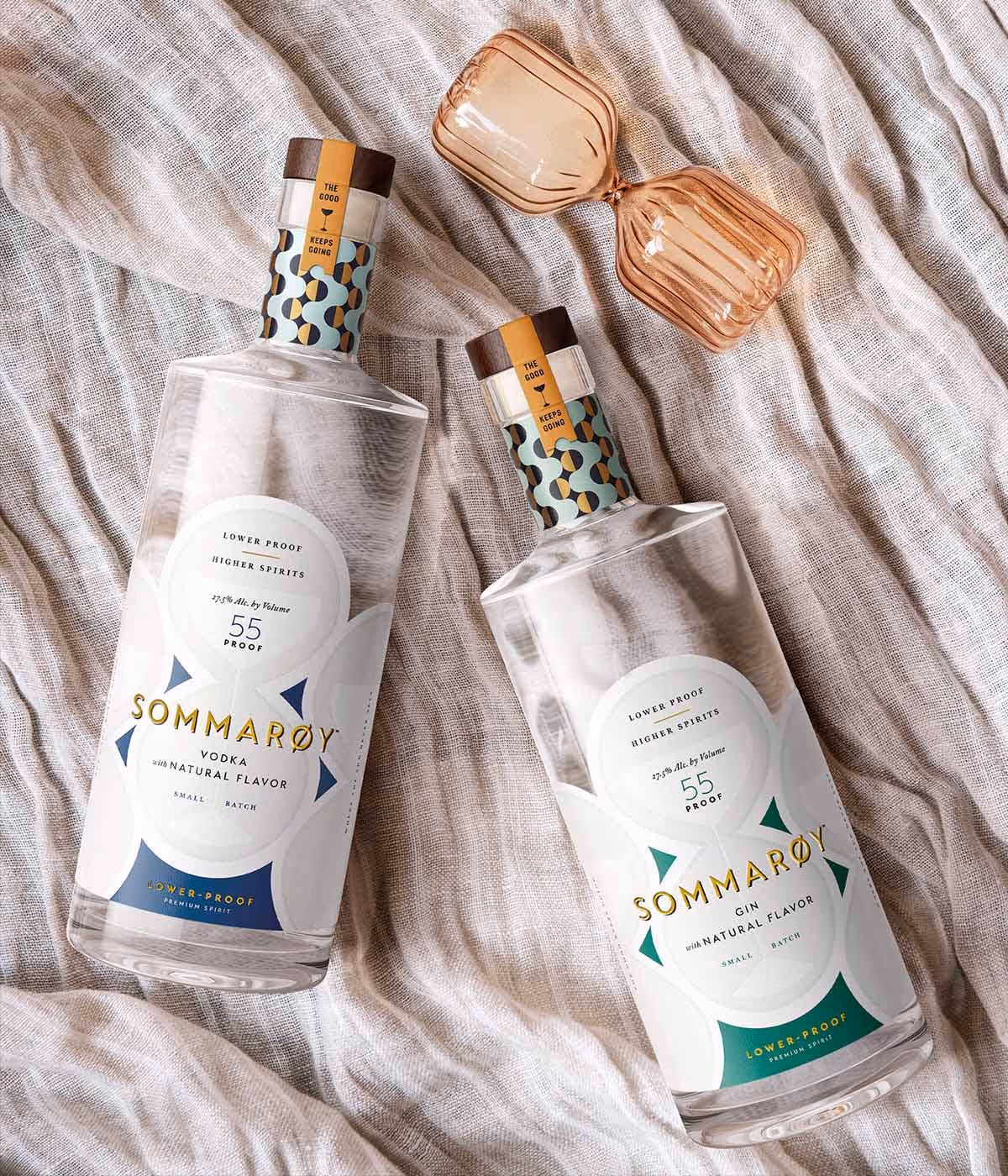 Premium spirits bottle product photography by Outshinery