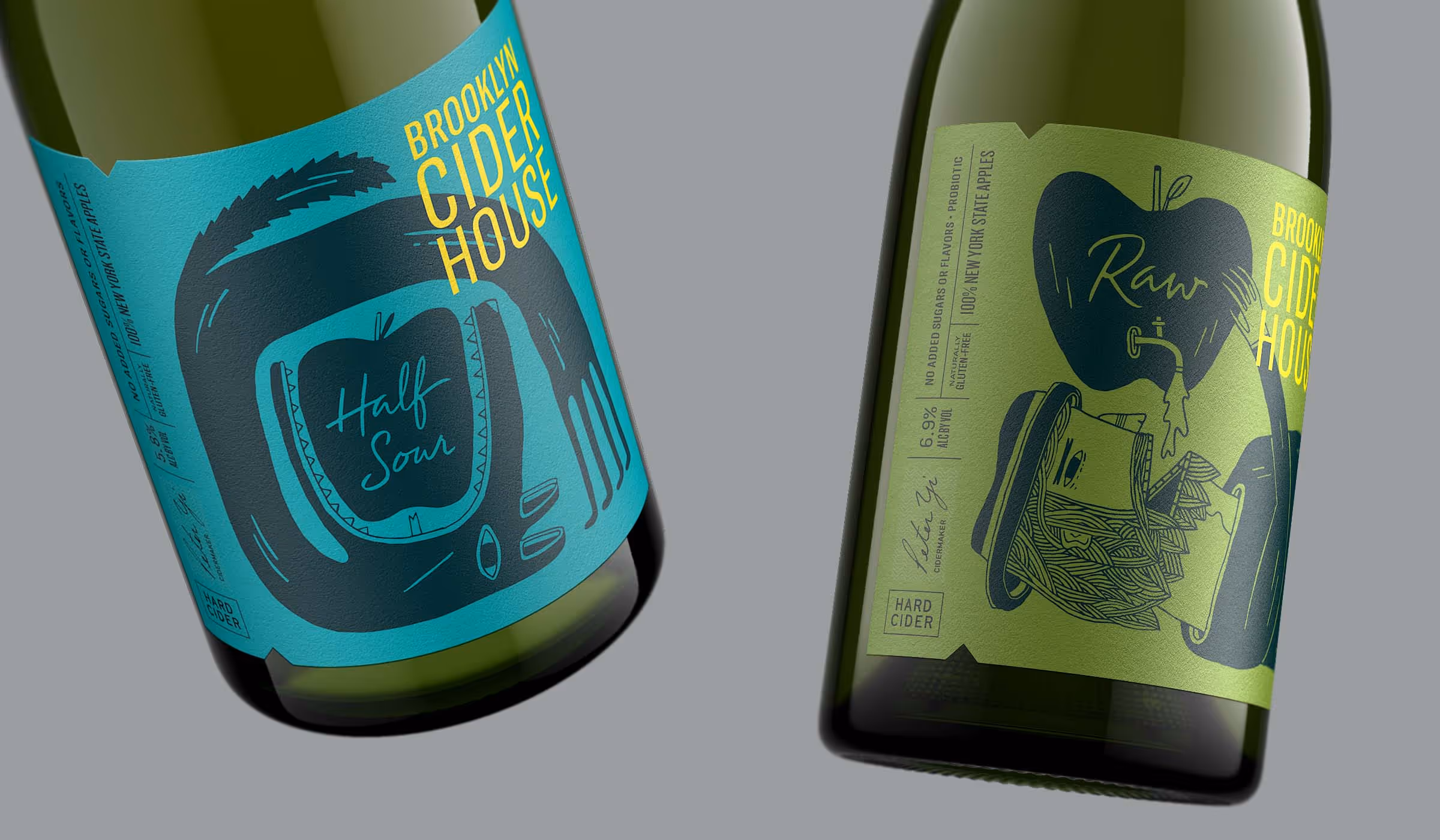 Ready-to-drink beverage branding and label detail product photography by Outshinery