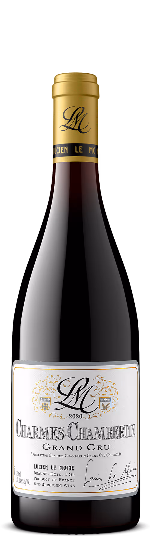 bottle pic of a premium limited-edition Bourgogne grand cru by Outshinery