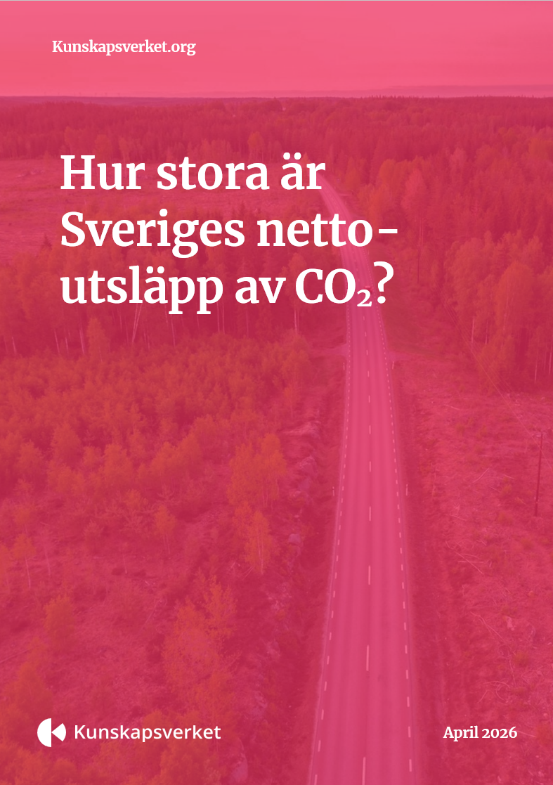 Hur stora är Sveriges nettoutsläpp av CO2?