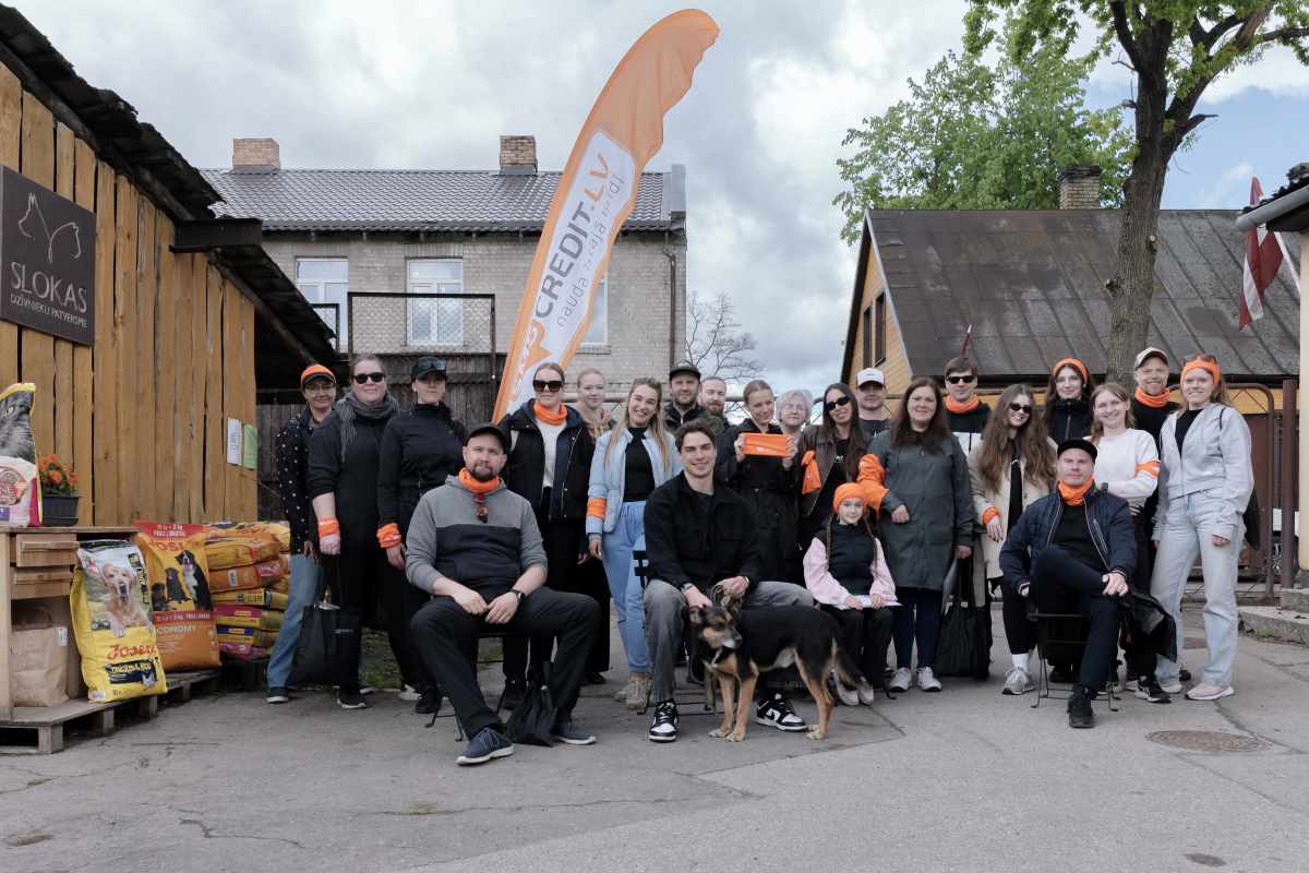 Orientēšanās sacensības ar patversmes suņiem Slokas dzīvnieku patversmē – kopā radām prieku 🐾